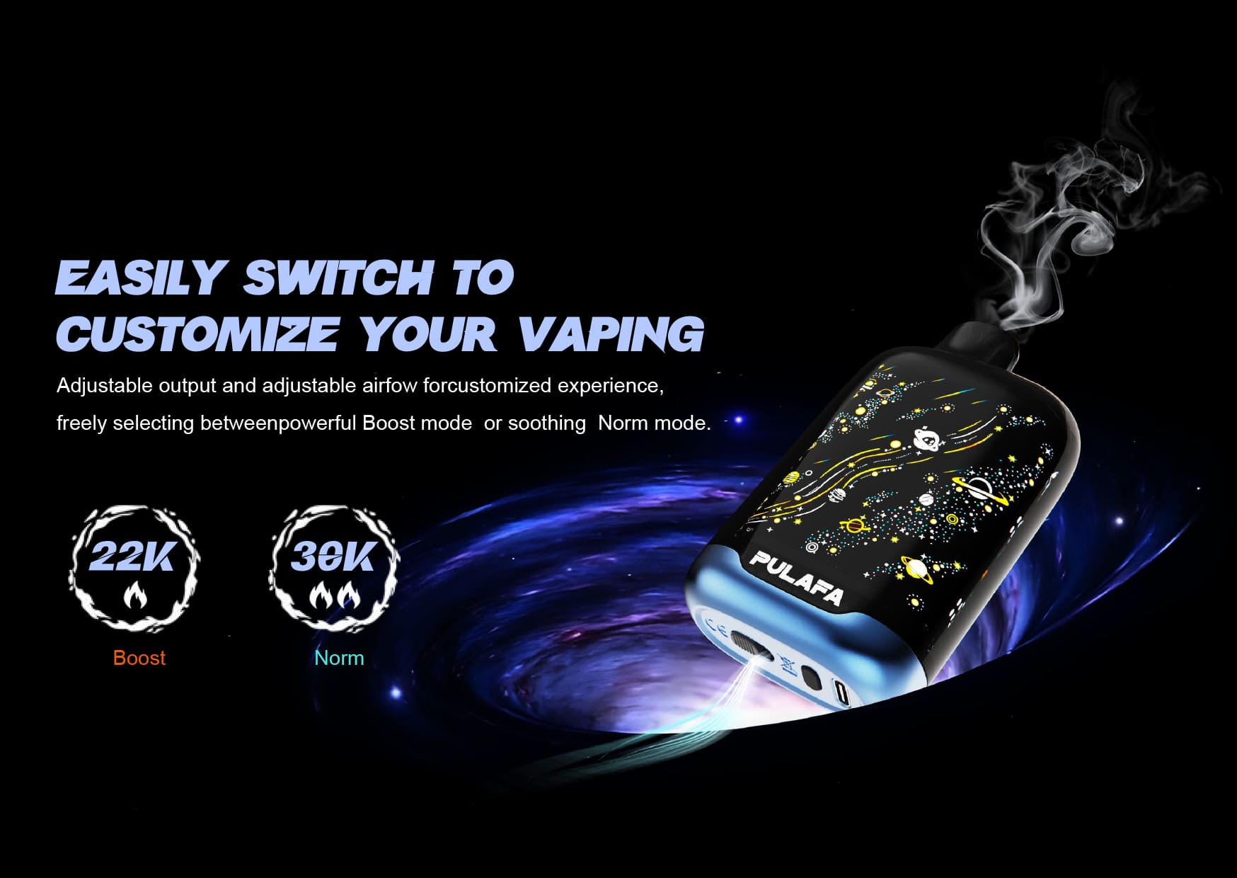 star pattern vape atomizer