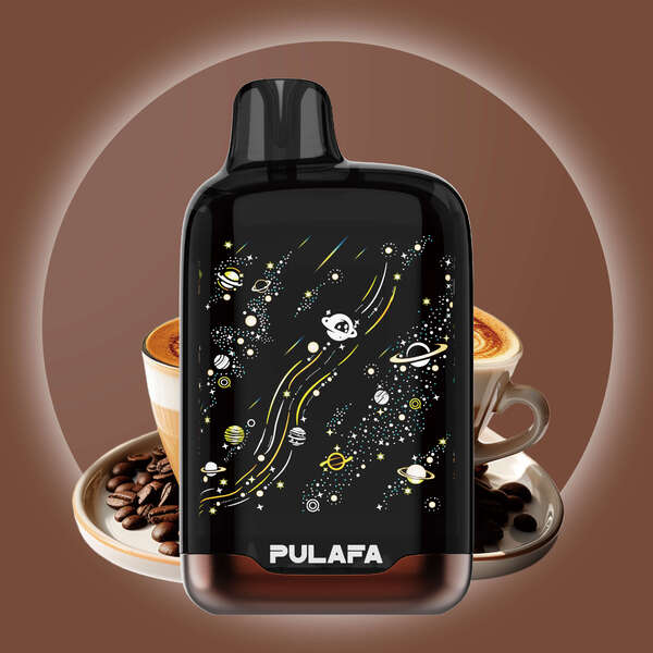 PULAFA Launches Starry Sky Series Latte Coffee E-Cigarette: A Trendy Vape Brand Device with 30,000 Puffs and 360° OLED Screen