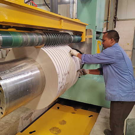 Saudi Arabia 1650MM Steel Slitting Machine