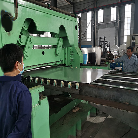 heavy gauge cut to length machine