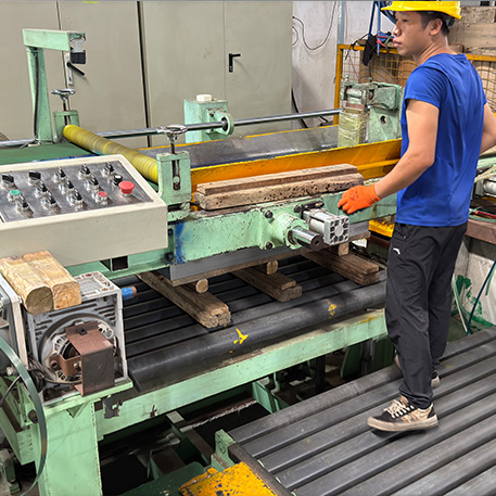 cut to length production line