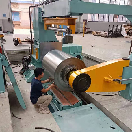 Kazakhstan Dual Slitter Head Coil Slitting Line