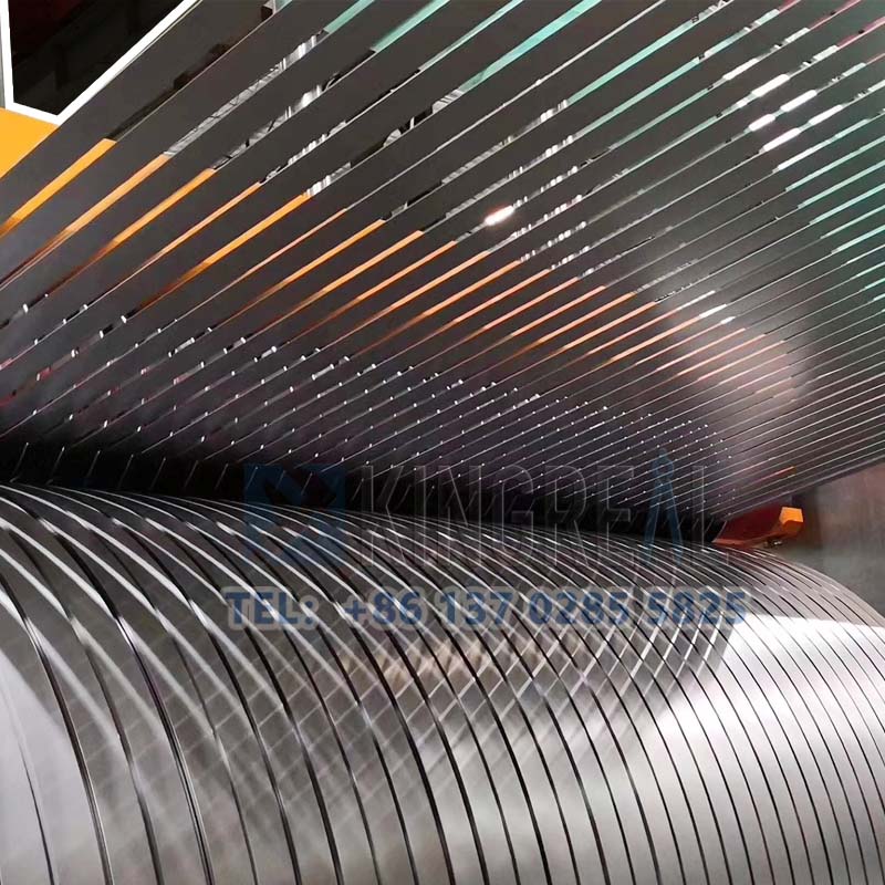belt tension steel slitting machine