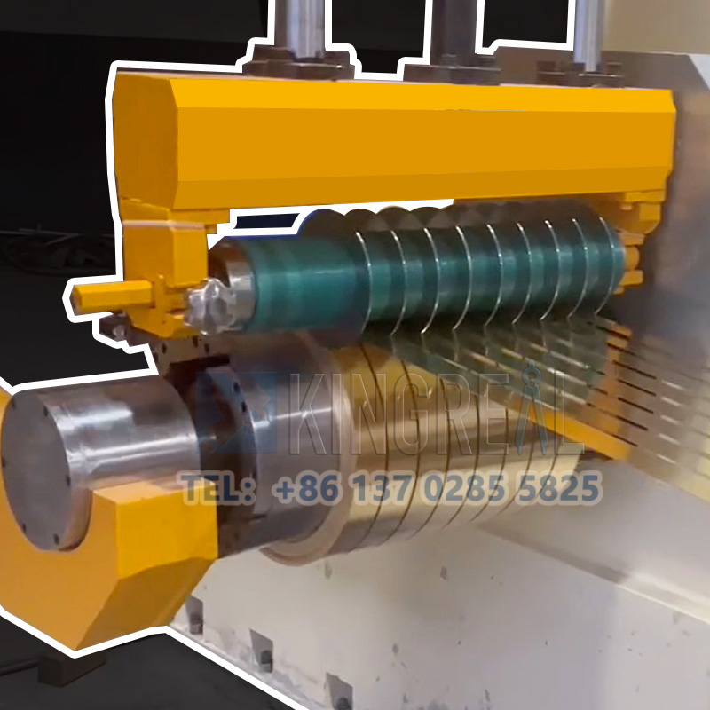 copper coil slitting machine