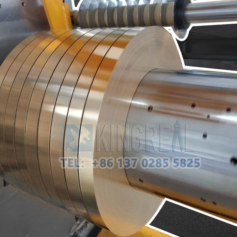 copper coil slitting machine
