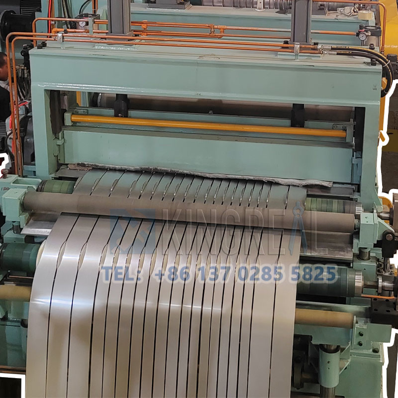 coil slitting machine line