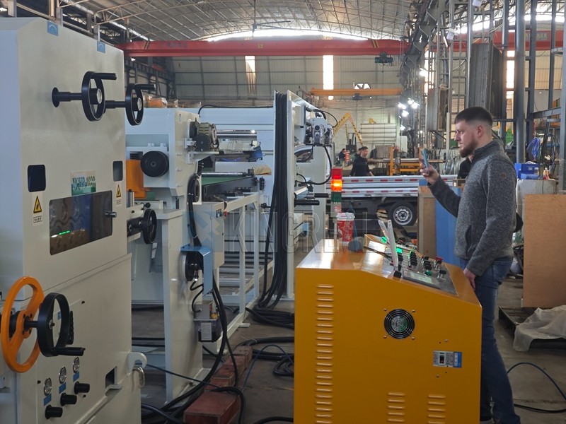 cut to length line machine
