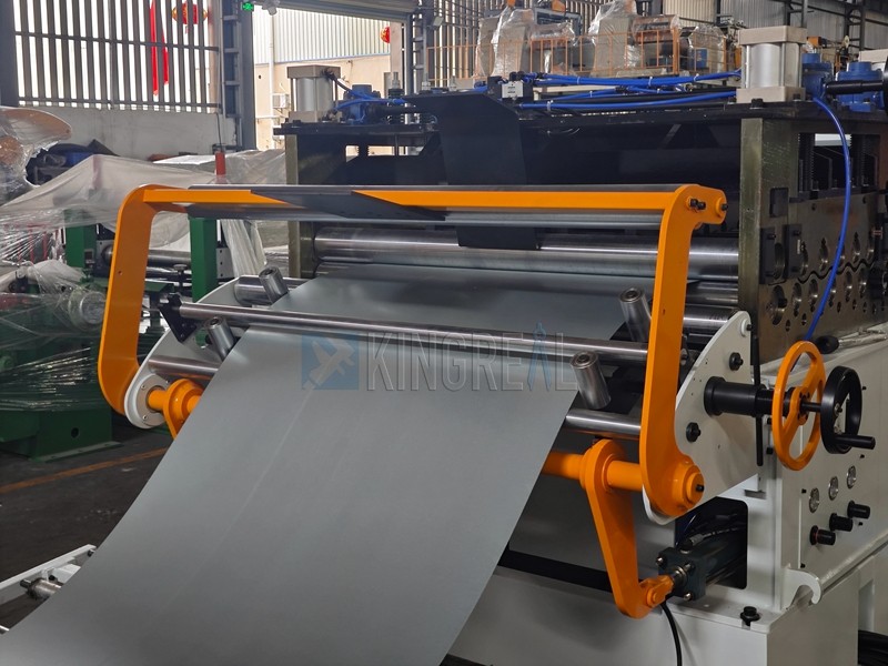 metal cut to length line