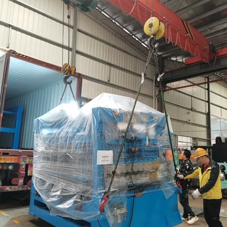 High speed cut to length line shipped to Indonesia