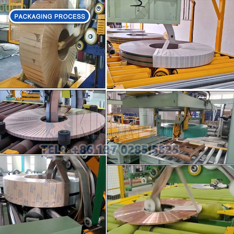 steel coil packing machine