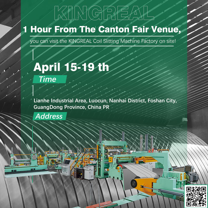 [Foire de Canton] Bienvenue dans le monde de KINGREAL SLITTING SLITTING