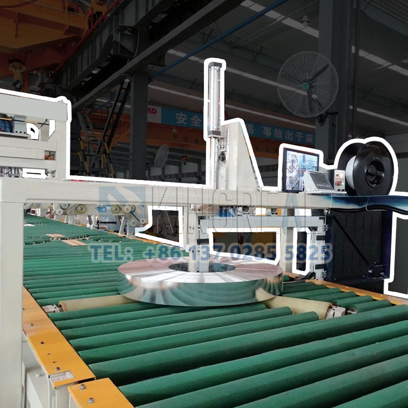 steel coil packaging line