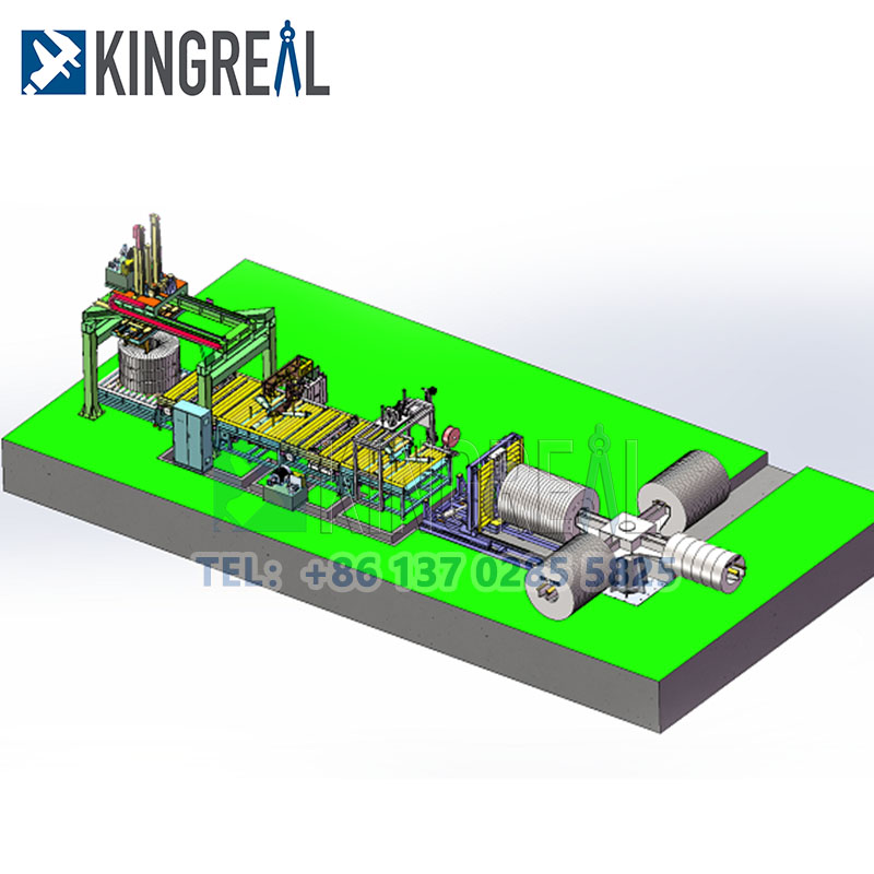 steel coil packaging machine