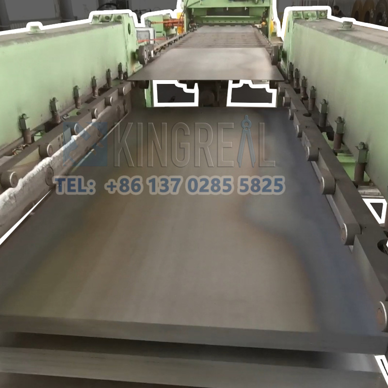 heavy gauge cut to length machine