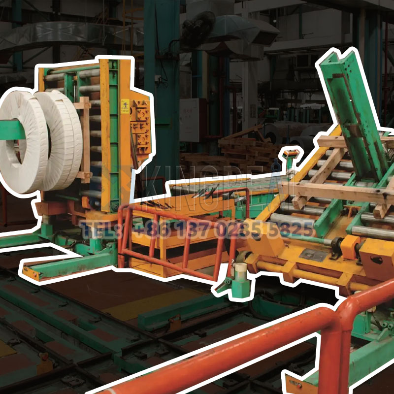 vertical coil packing line
