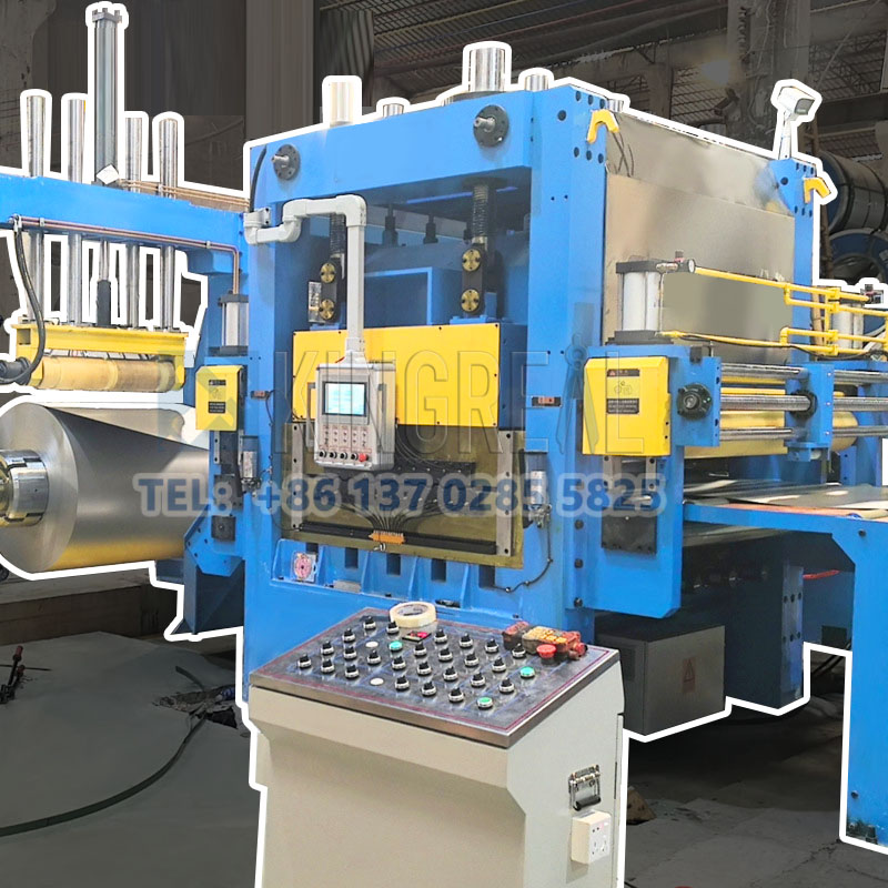 steel cut to length machine