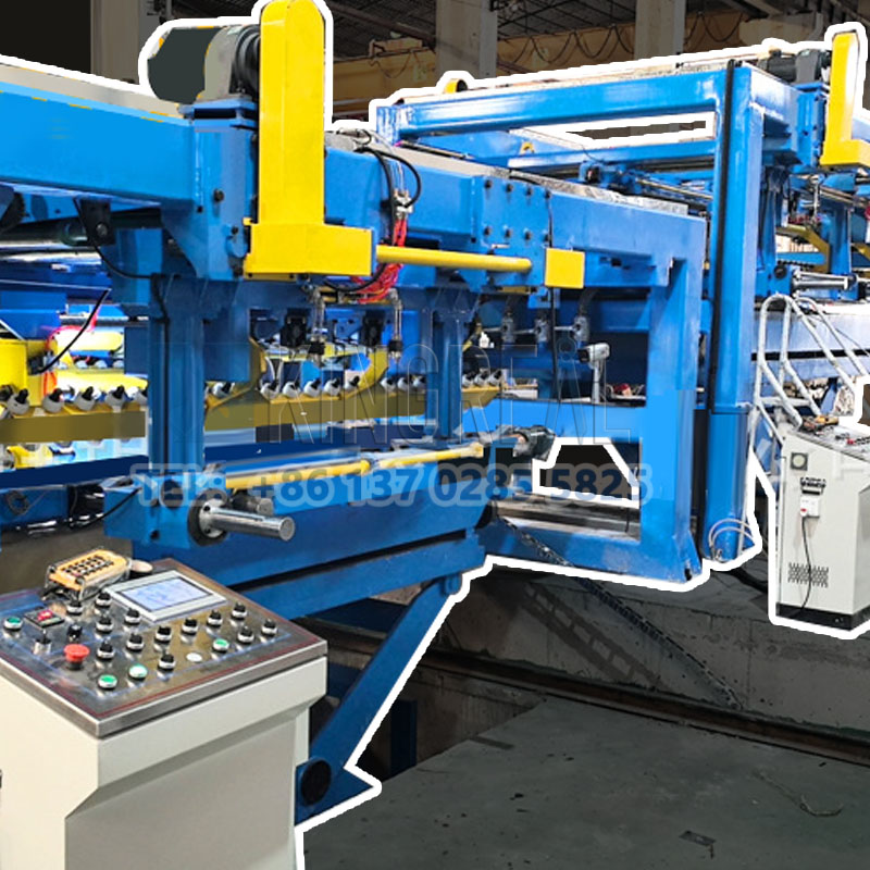 steel cut to length machine