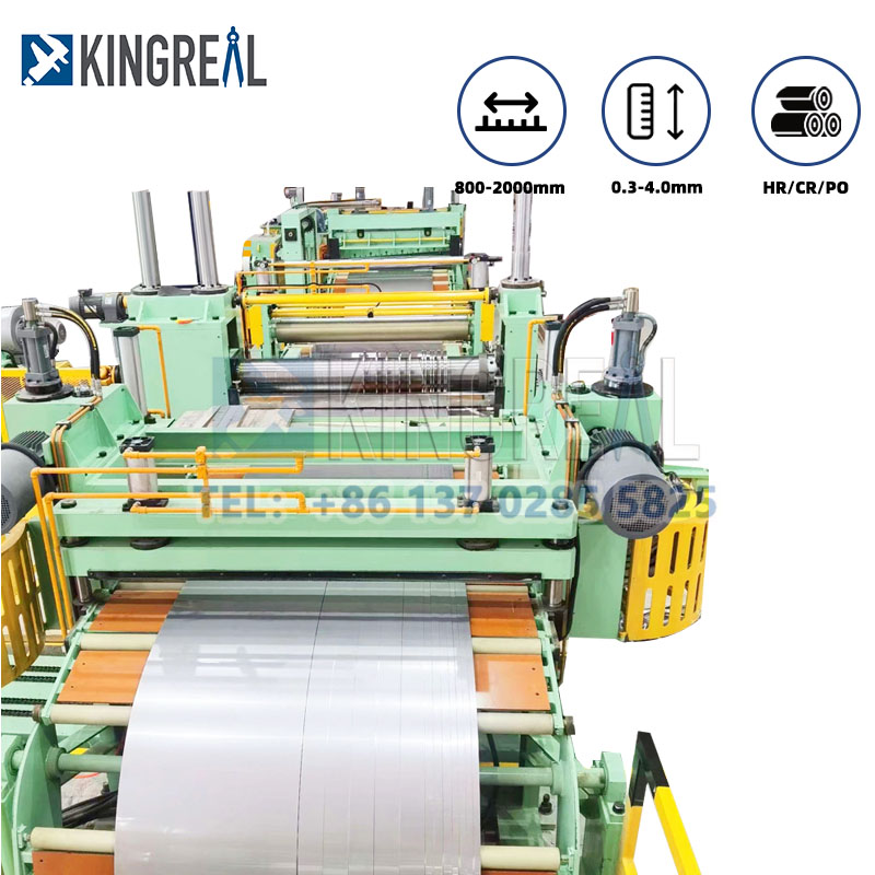 galvanized steel slitting machine