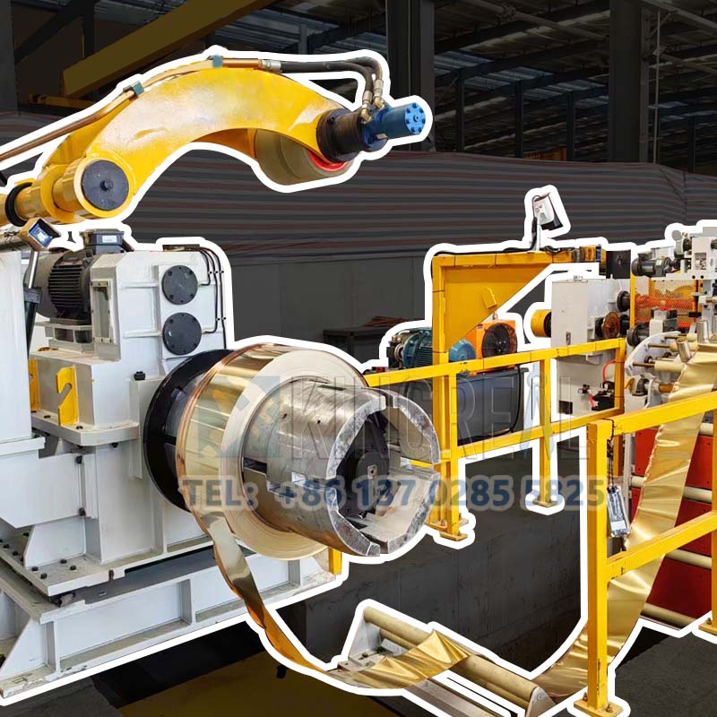brass coil slitting machine