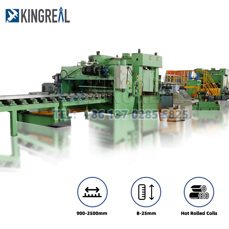 heavy gauge cut to length machine