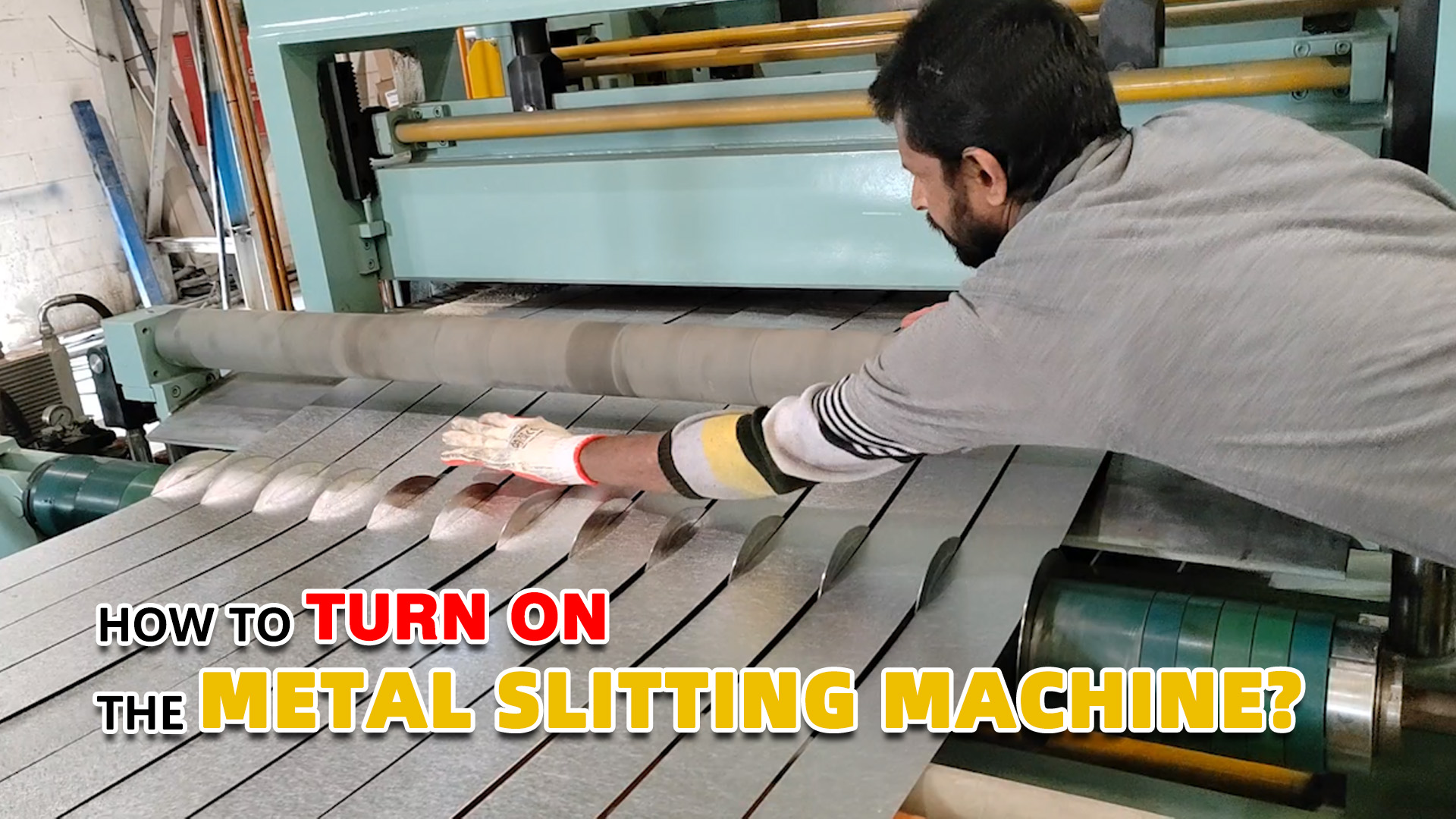 steel slitting machine