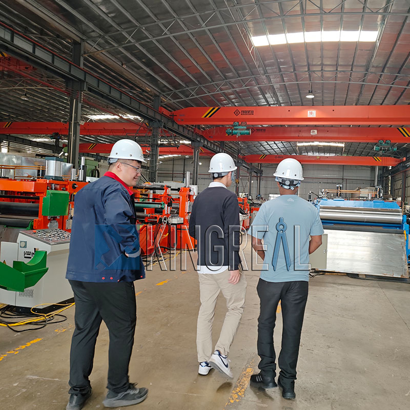 stainless steel cut to length line