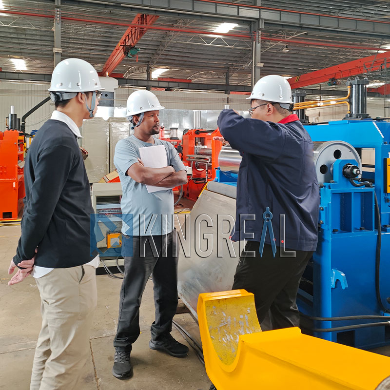 stainless steel cut to length line