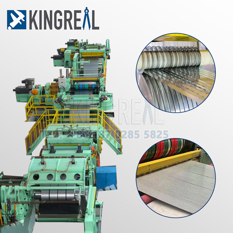 steel slitting line machine
