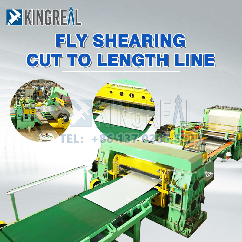 steel cut to length line