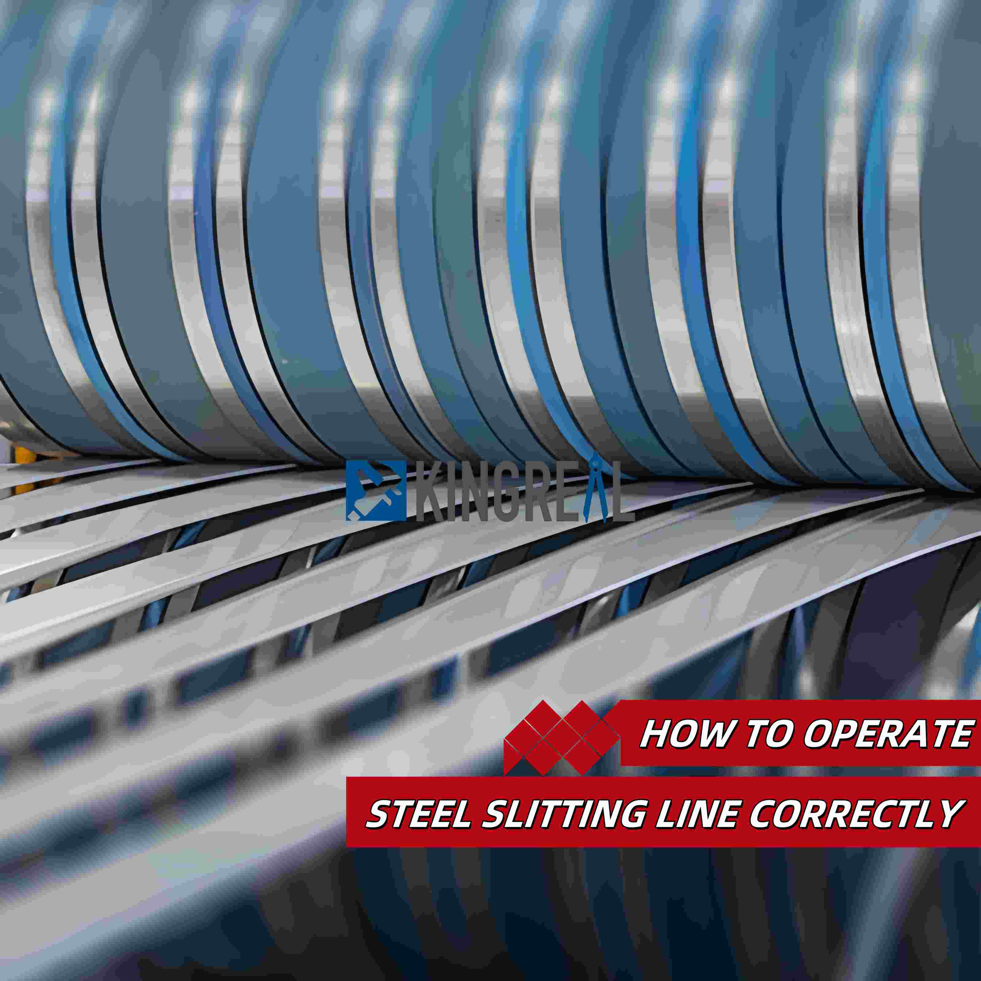 Comment utiliser correctement la machine de refendage de bobines d'acier ?