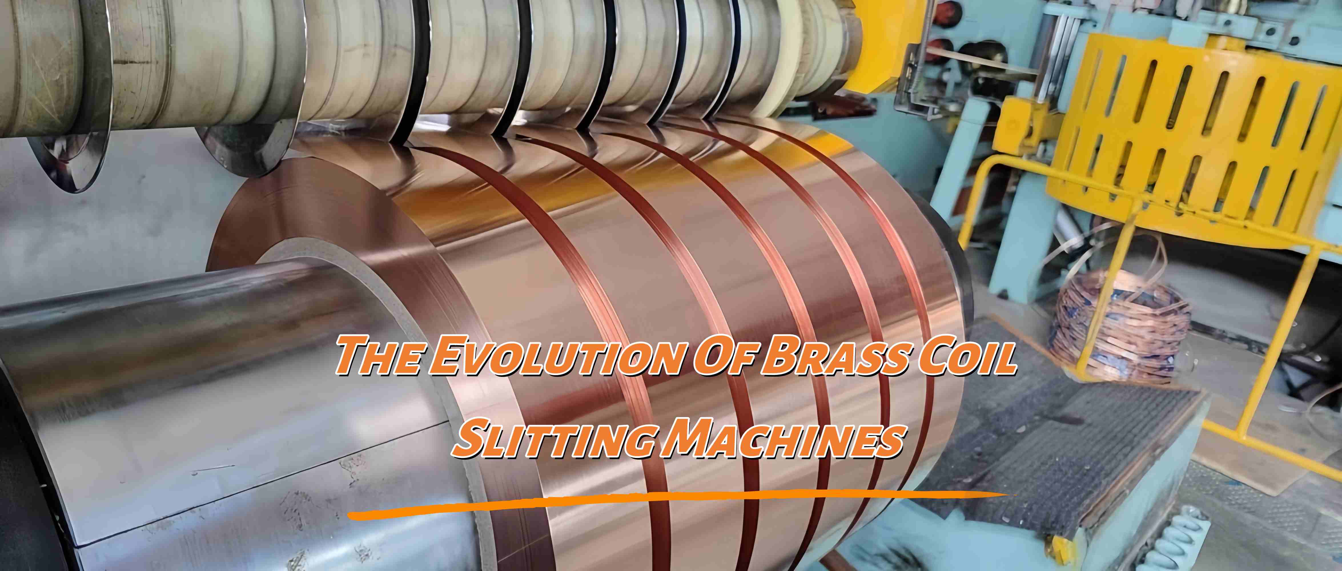 brass coil slitting machine