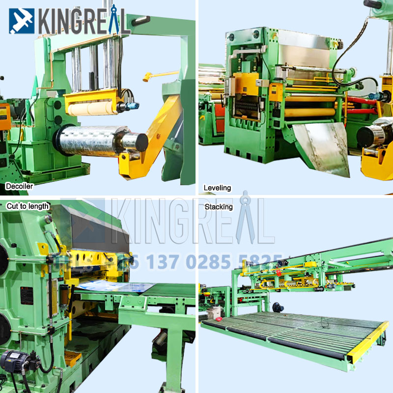 steel coil cut to length line