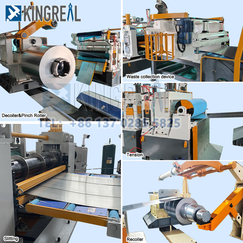 simple coil slitting machine