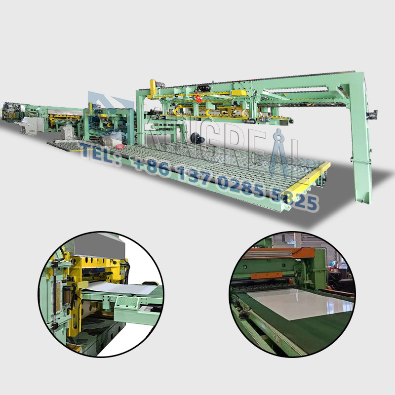 steel cut to length machine