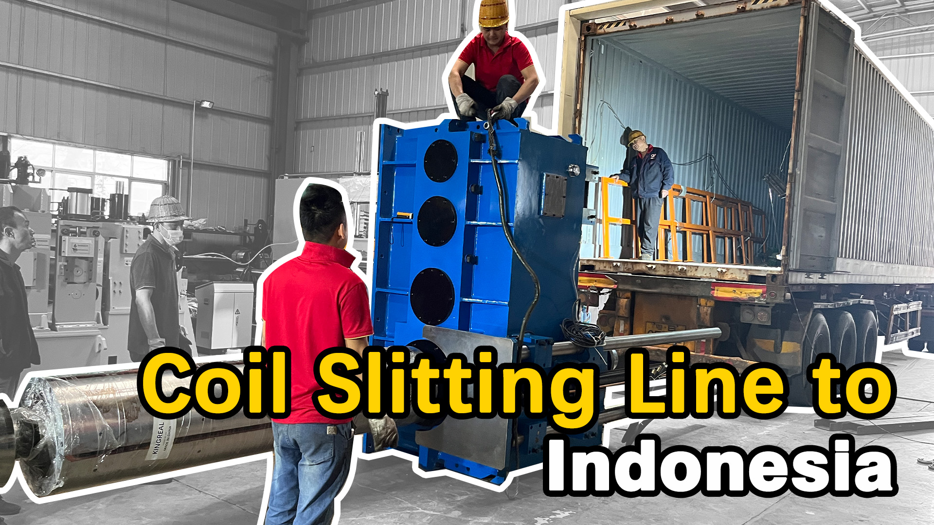 Linia do cięcia wzdłużnego kręgów stali nierdzewnej do Indonezji