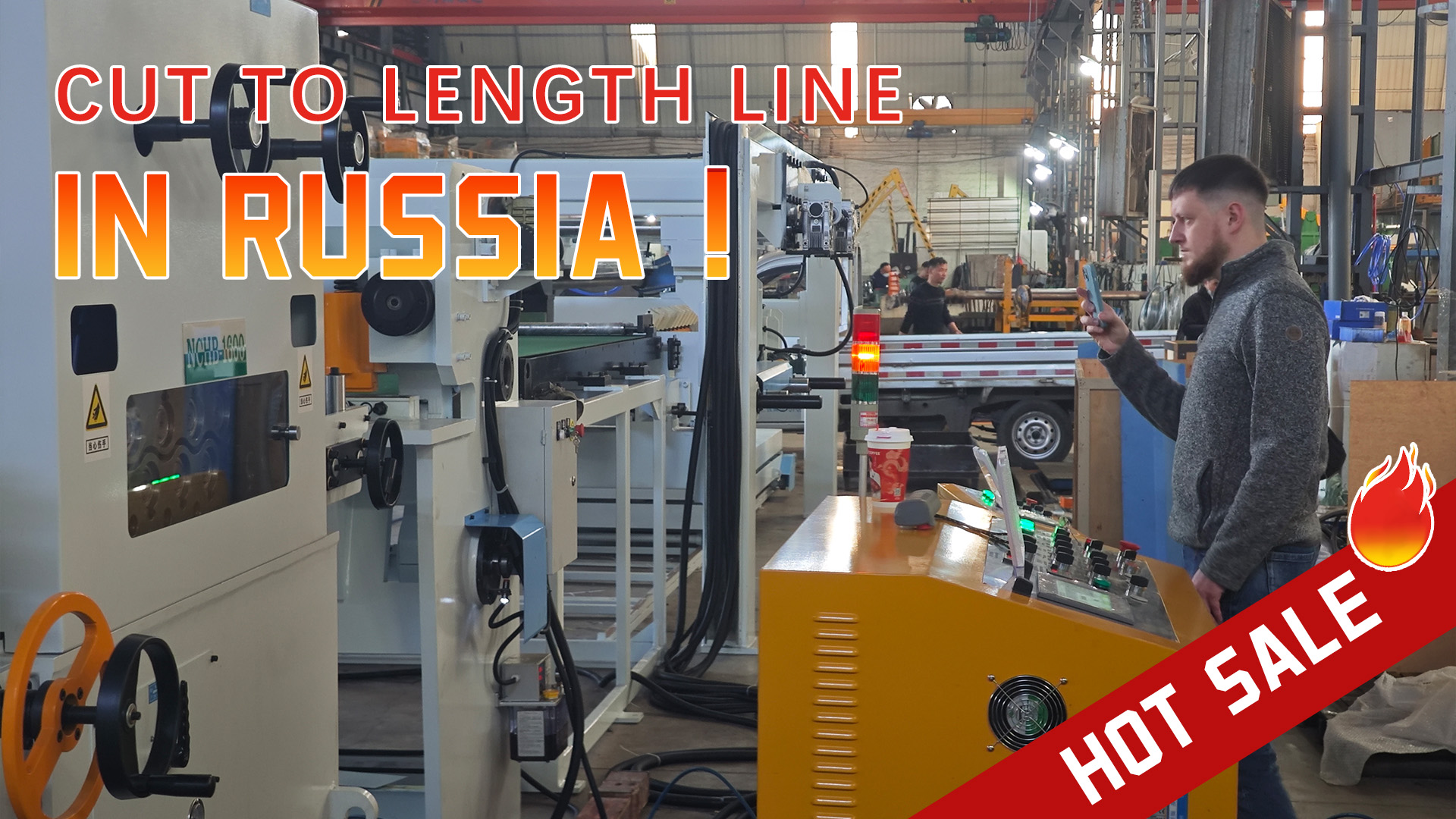 Kompakt Boy Kesme Hattı Fabrikasındaki Rus Müşteriler