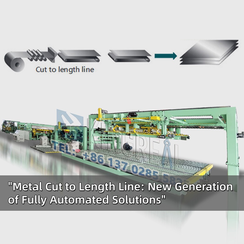 Ligne de découpe de métal à longueur : une nouvelle génération de solutions entièrement automatisées