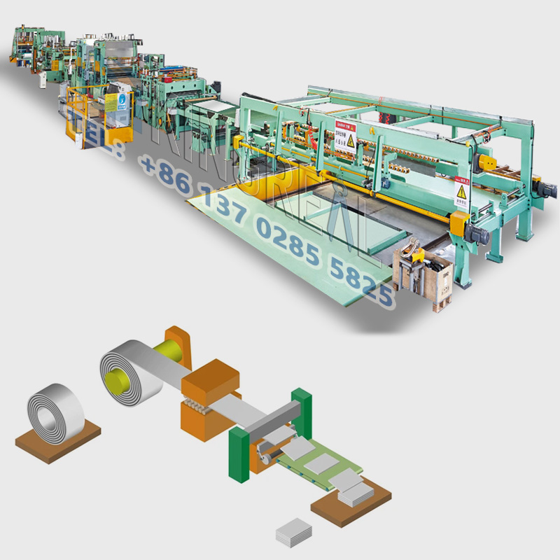 metal cut to length machine