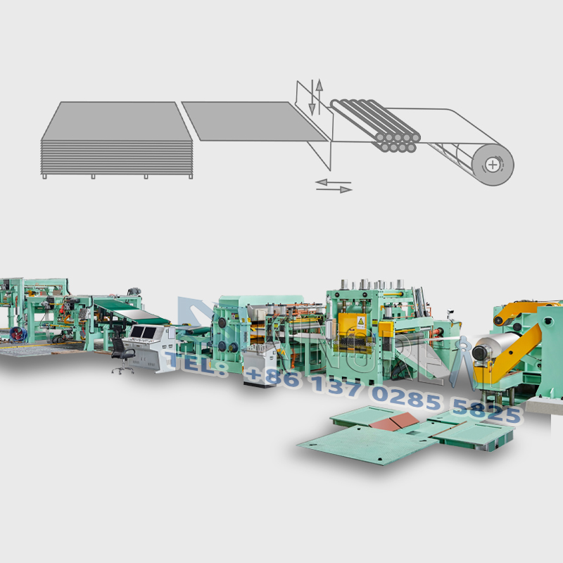 precision cut to length machine