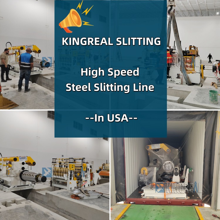 Linia do cięcia wzdłużnego stali szybkotnącej w USA