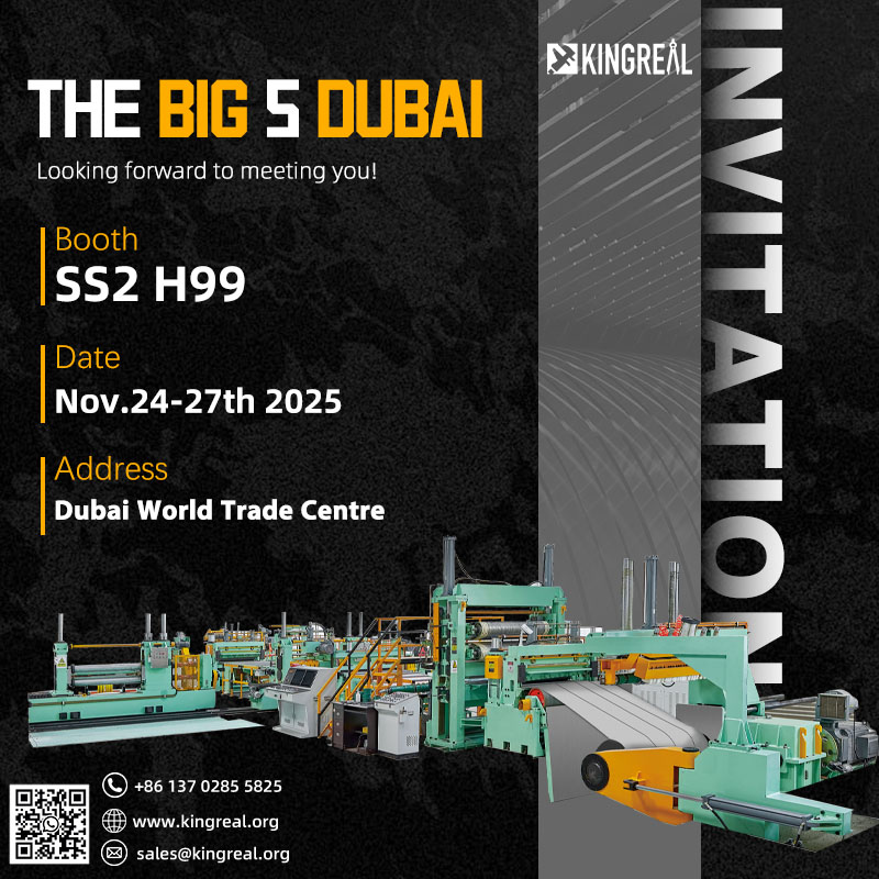 Zaproszenie na konferencję Big 5 Global Dubai 2025 | KINGREAL SLITTING