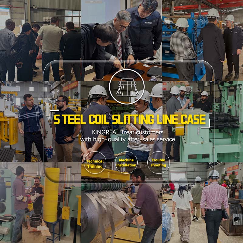 Przypadek: Linia do cięcia wzdłużnego kręgów stalowych