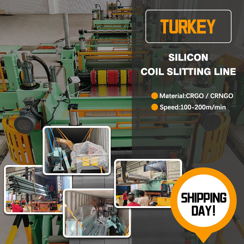 Turkey Case:Silicon Coil Slitting Line