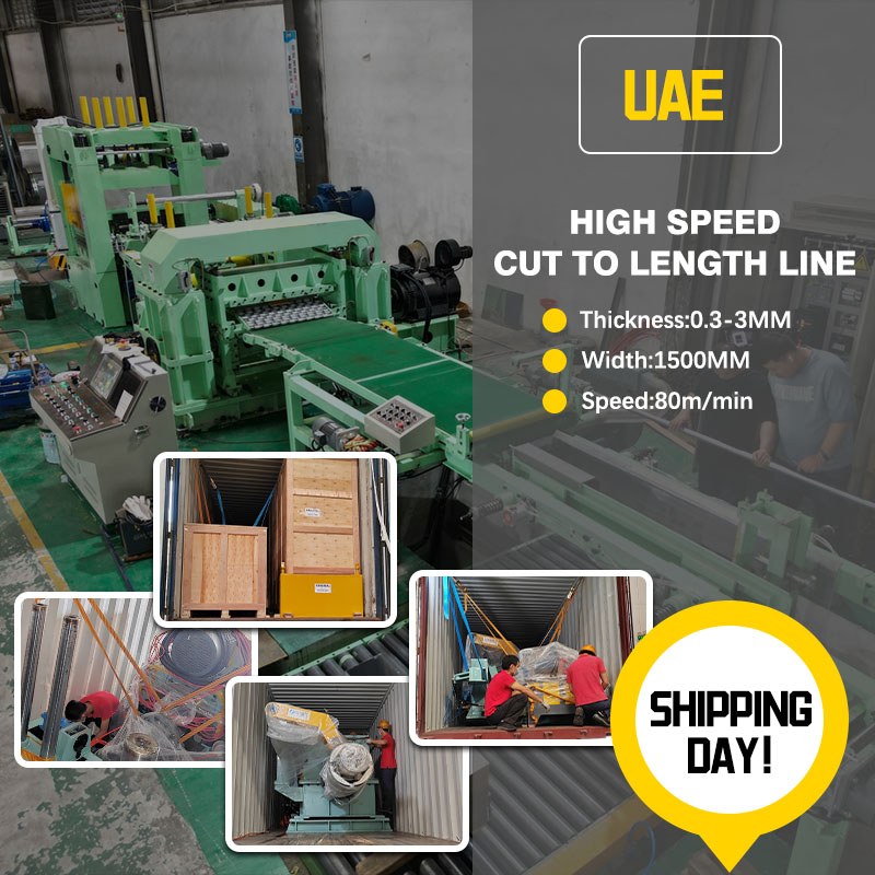 UAE High Speed Cut To Length Line