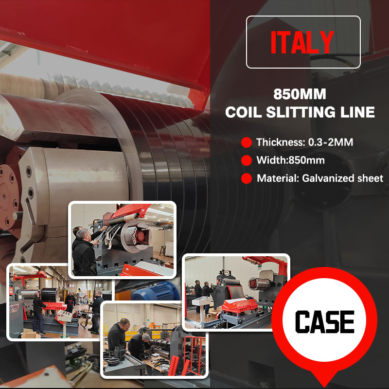 İtalya 850MM Rulo Dilme Hattı