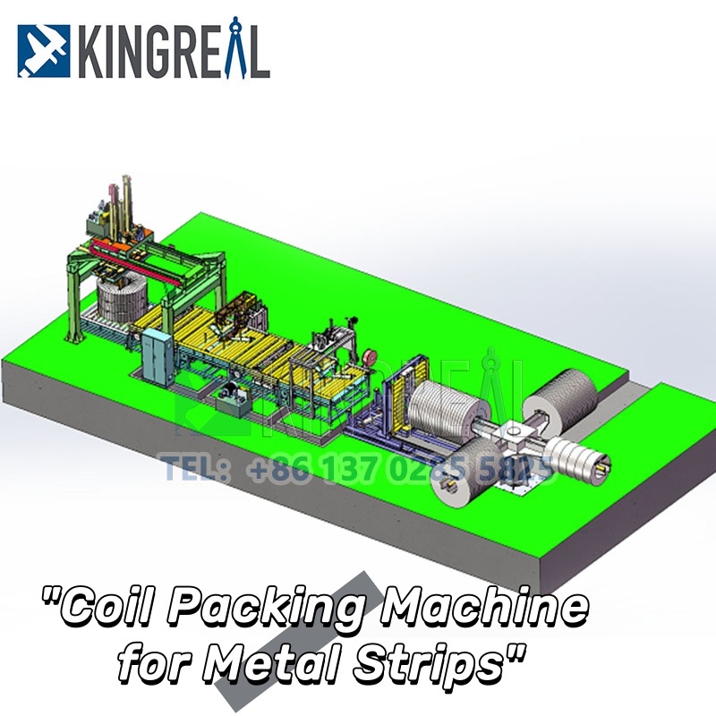 Coil Packing Machine for Metal Strips Coil Packing Machine for Metal Strips