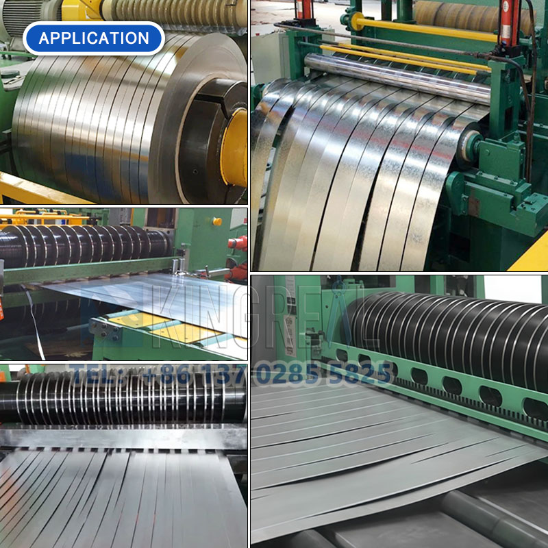 Máquina simples de corte de bobinas