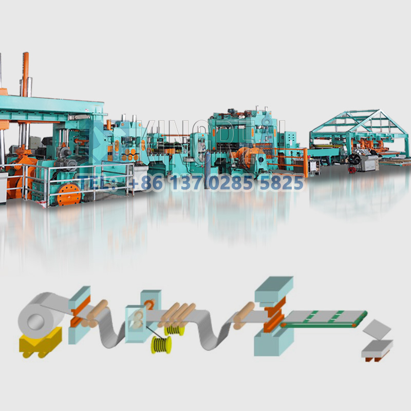 metal cut to length line