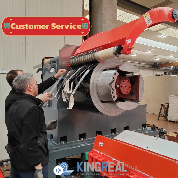 KINGREAL SLITTING, çelik rulo dilme makineleri için hangi teknik hizmetleri sağlayabilir?