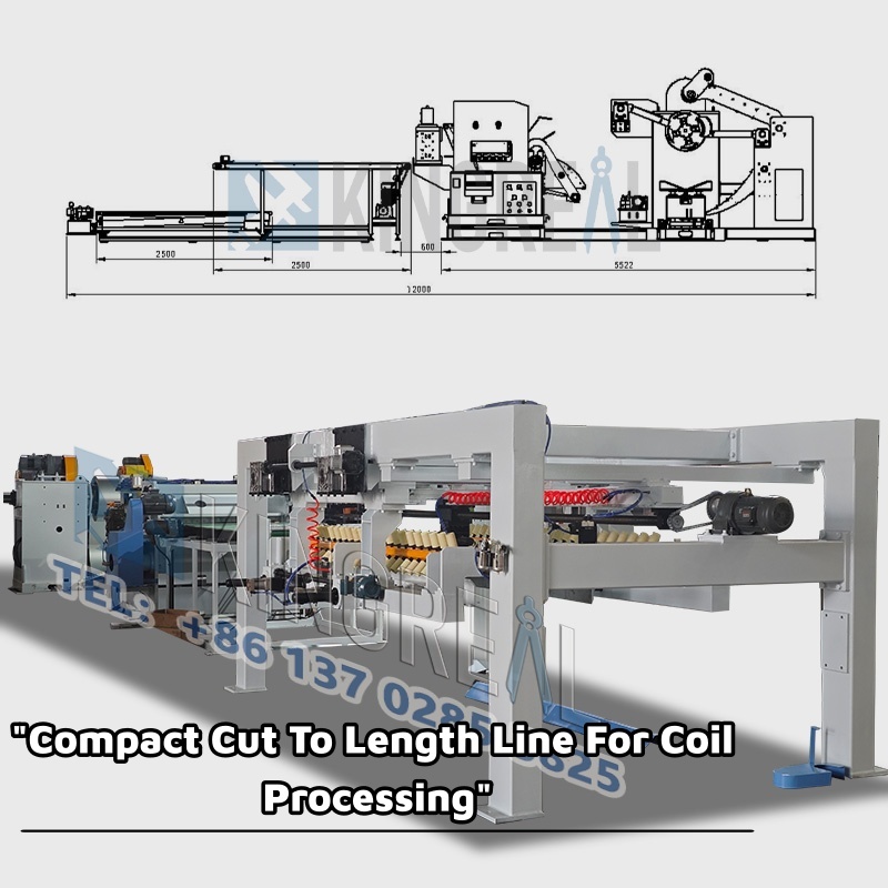 Compact Cut To Length Line for Coil Processing Compact Cut To Length Line for Coil Processing